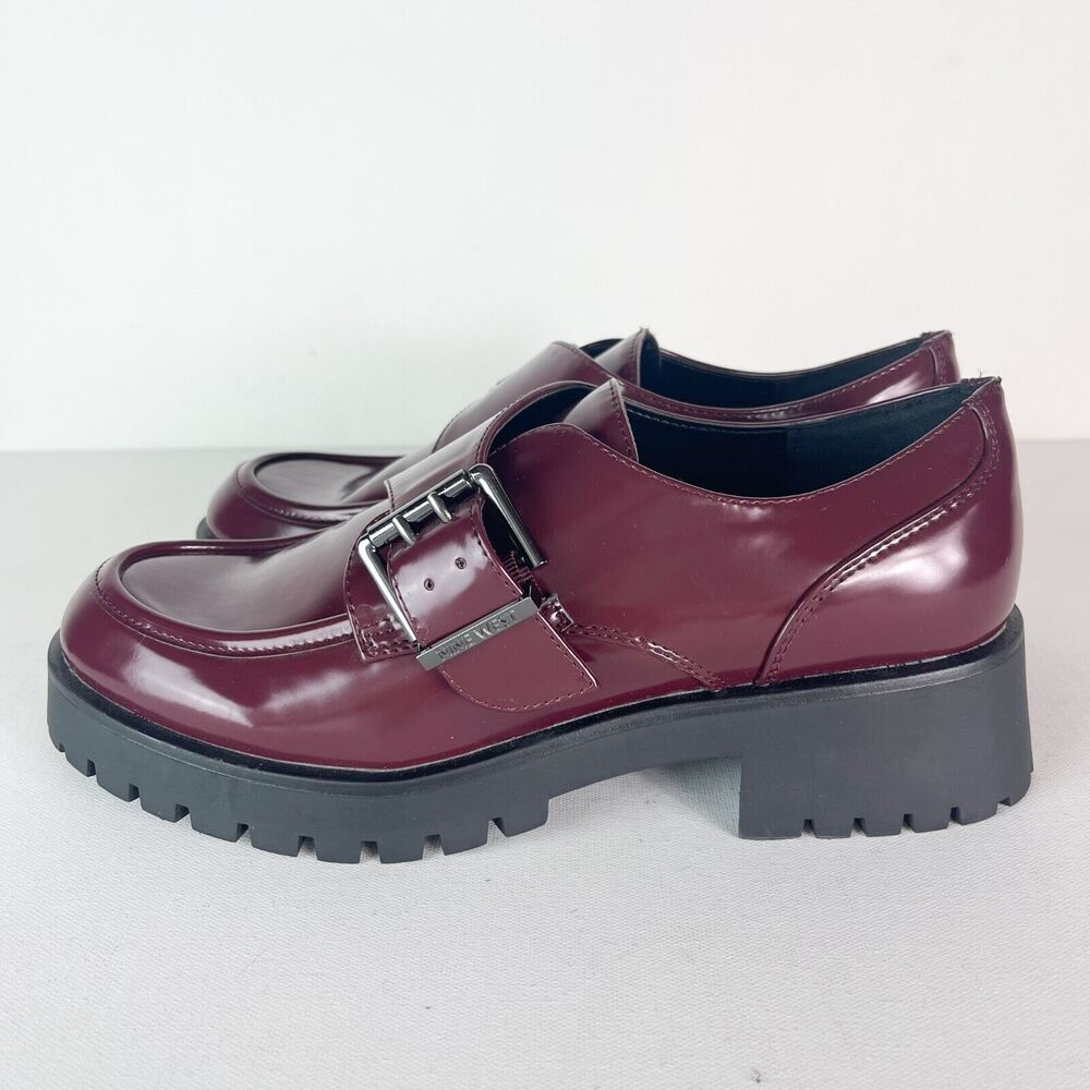 Nine West NWOB Women'S Red Pull-On Araise Loafer Size 9 - Picture 7 of 7